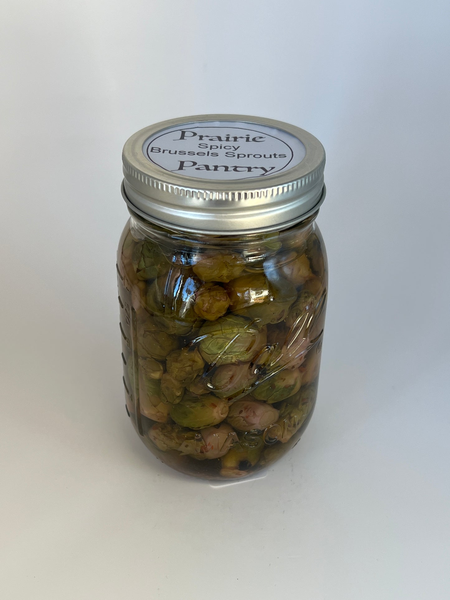 Pickled Spicy Brussels Sprouts