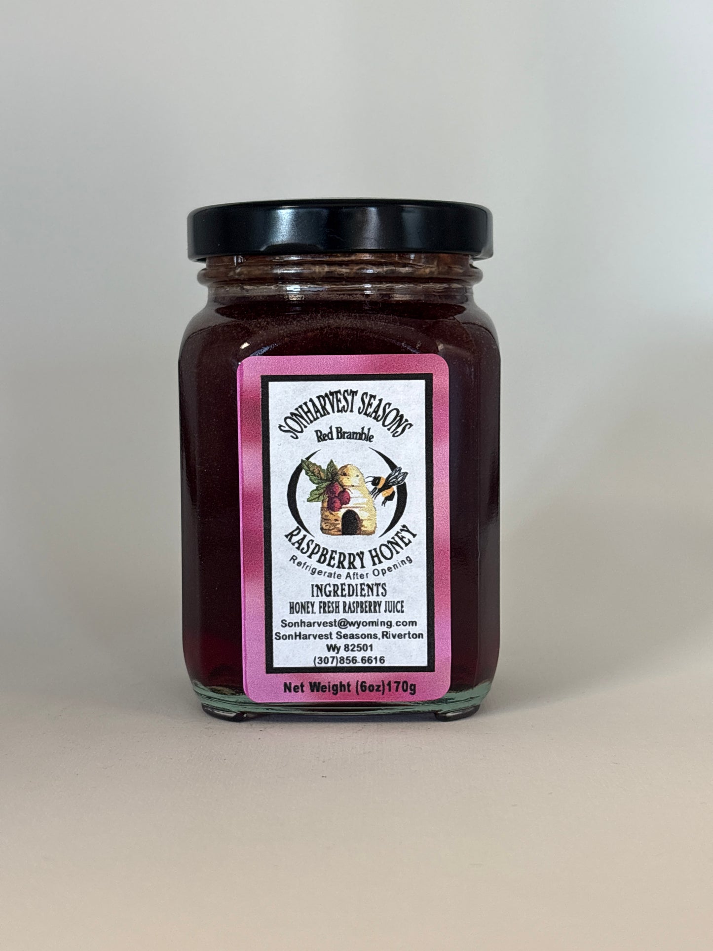 Raspberry Honey 6oz