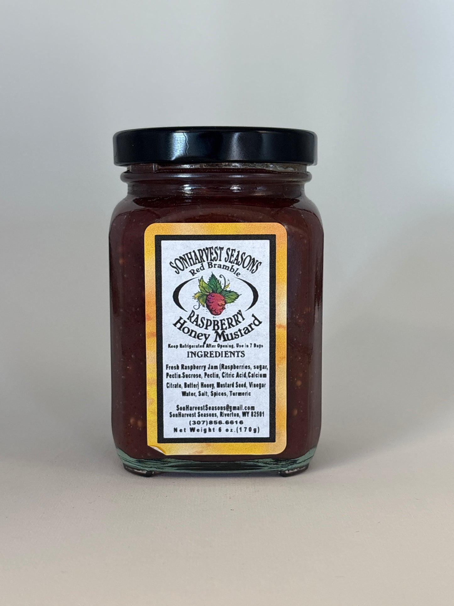 Raspberry Honey Mustard 6oz