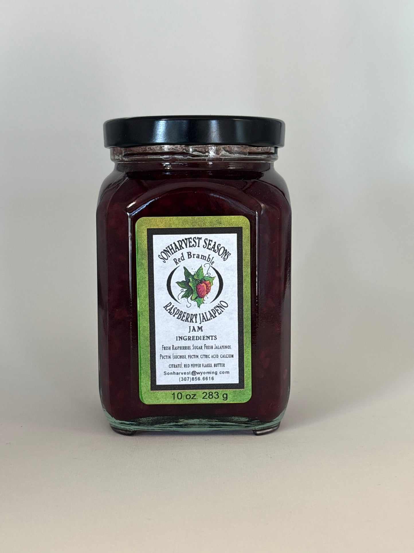 Raspberry Jalapeno Jam 10oz