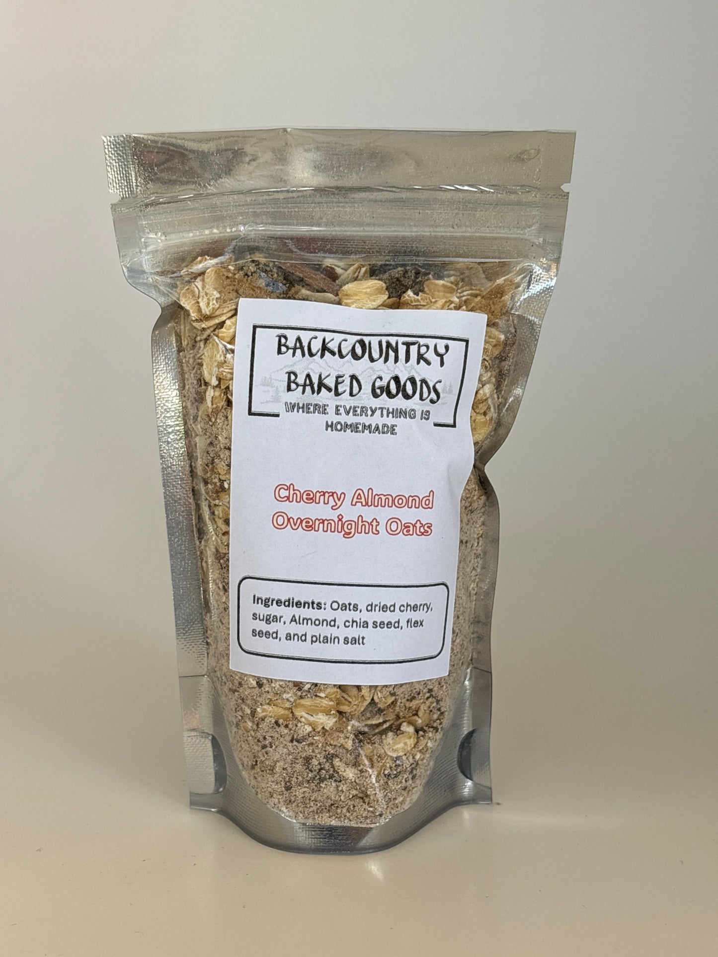 Cherry Almond Overnight Oats