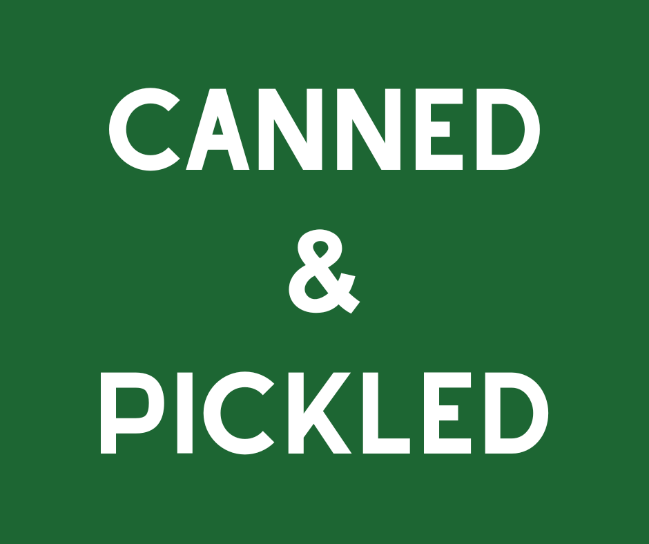 Canned & Pickled