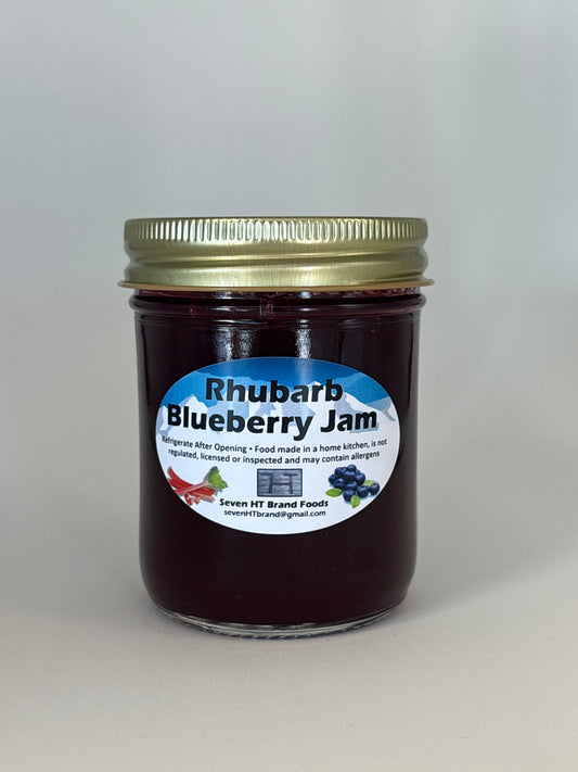 Rhubarb Blueberry Jam