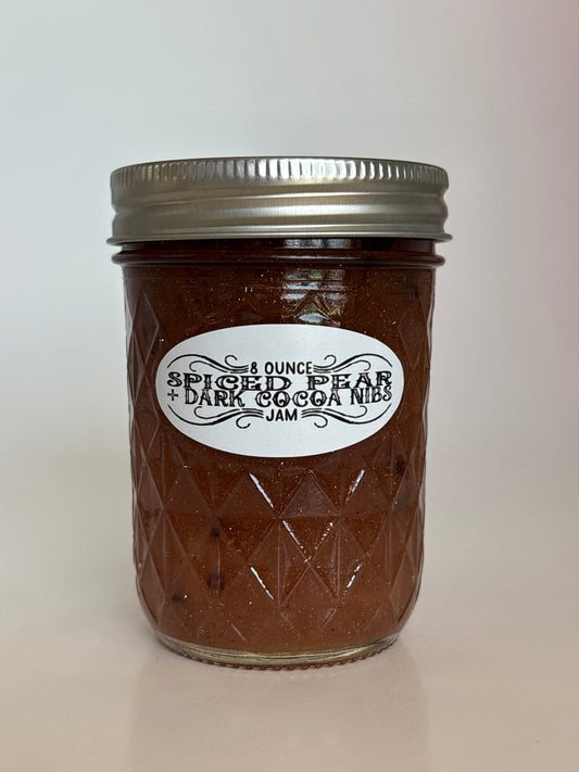 Spiced Pear + Dark Cocoa Nibs Jam