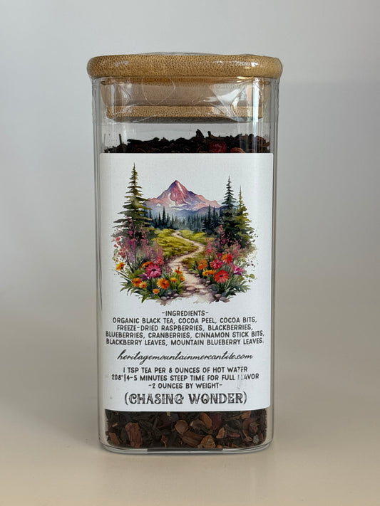 Chasing Wonder- Tea Jar