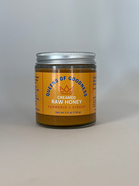 Turmeric Ginger Creamed Honey