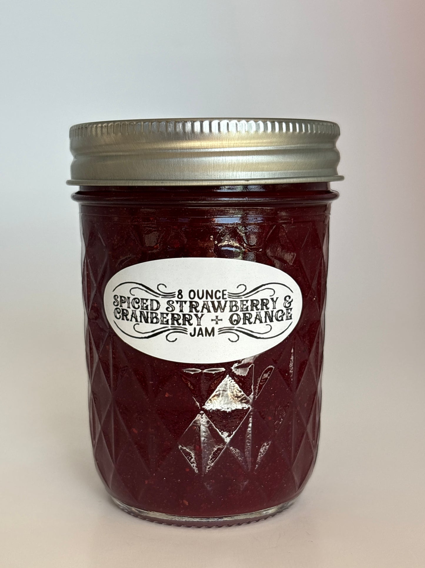 Spiced Strawberry, Cranberry & Orange Jam