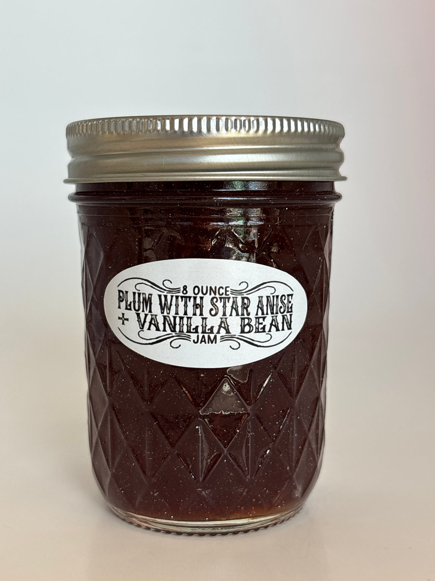 Plum With Star Anise + Vanilla Bean Jam