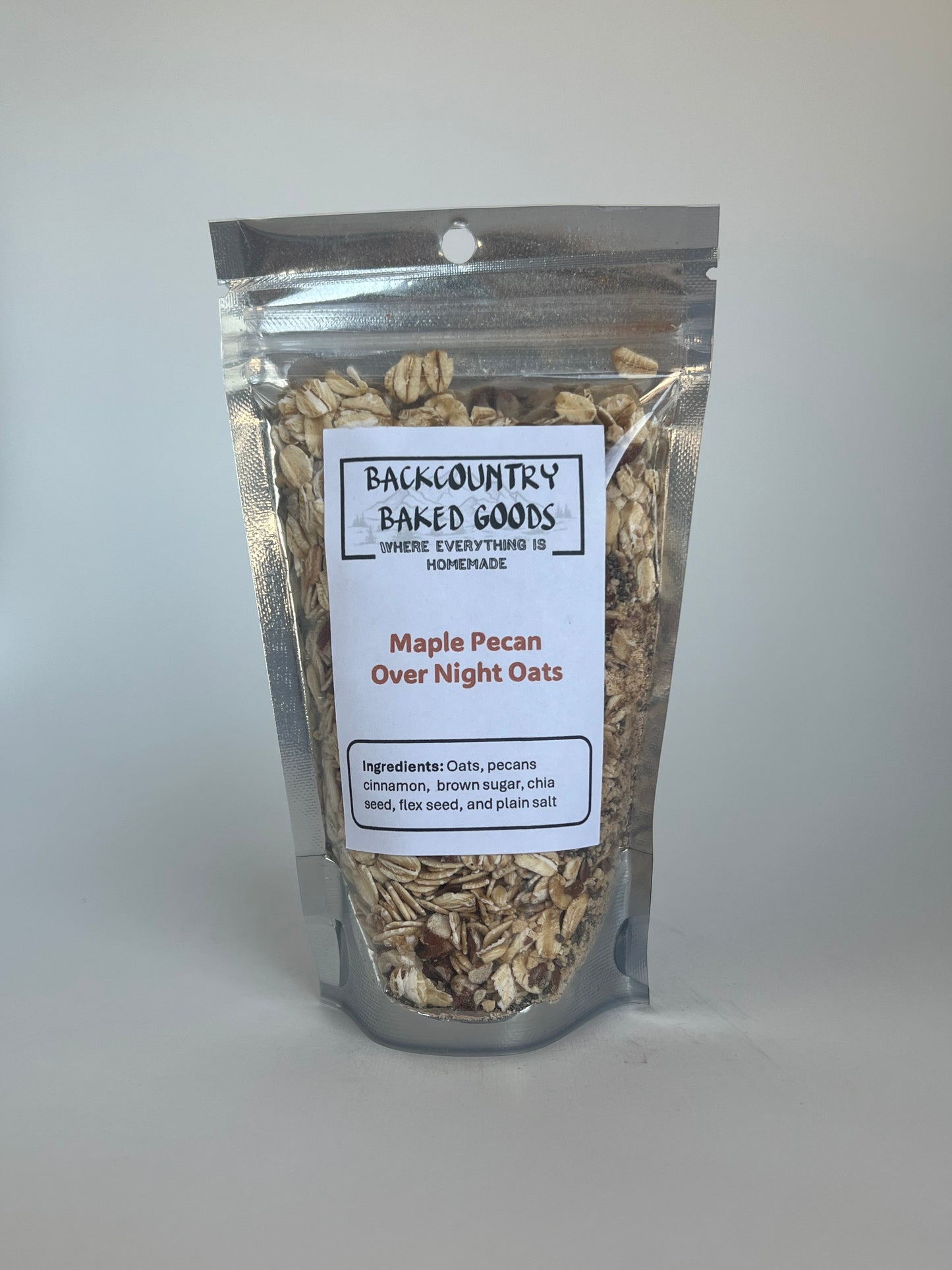 Maple Pecan Overnight Oats