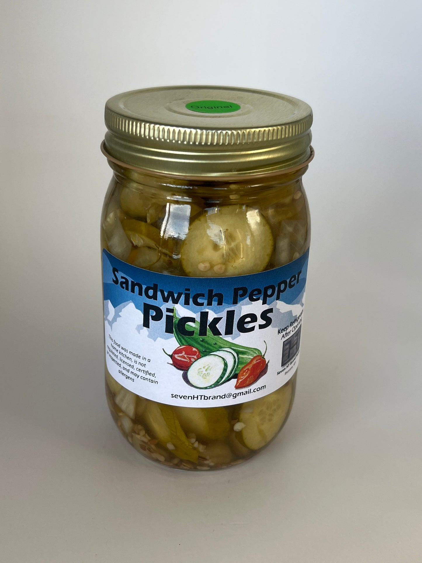 Sandwich Pepper Pickles Original