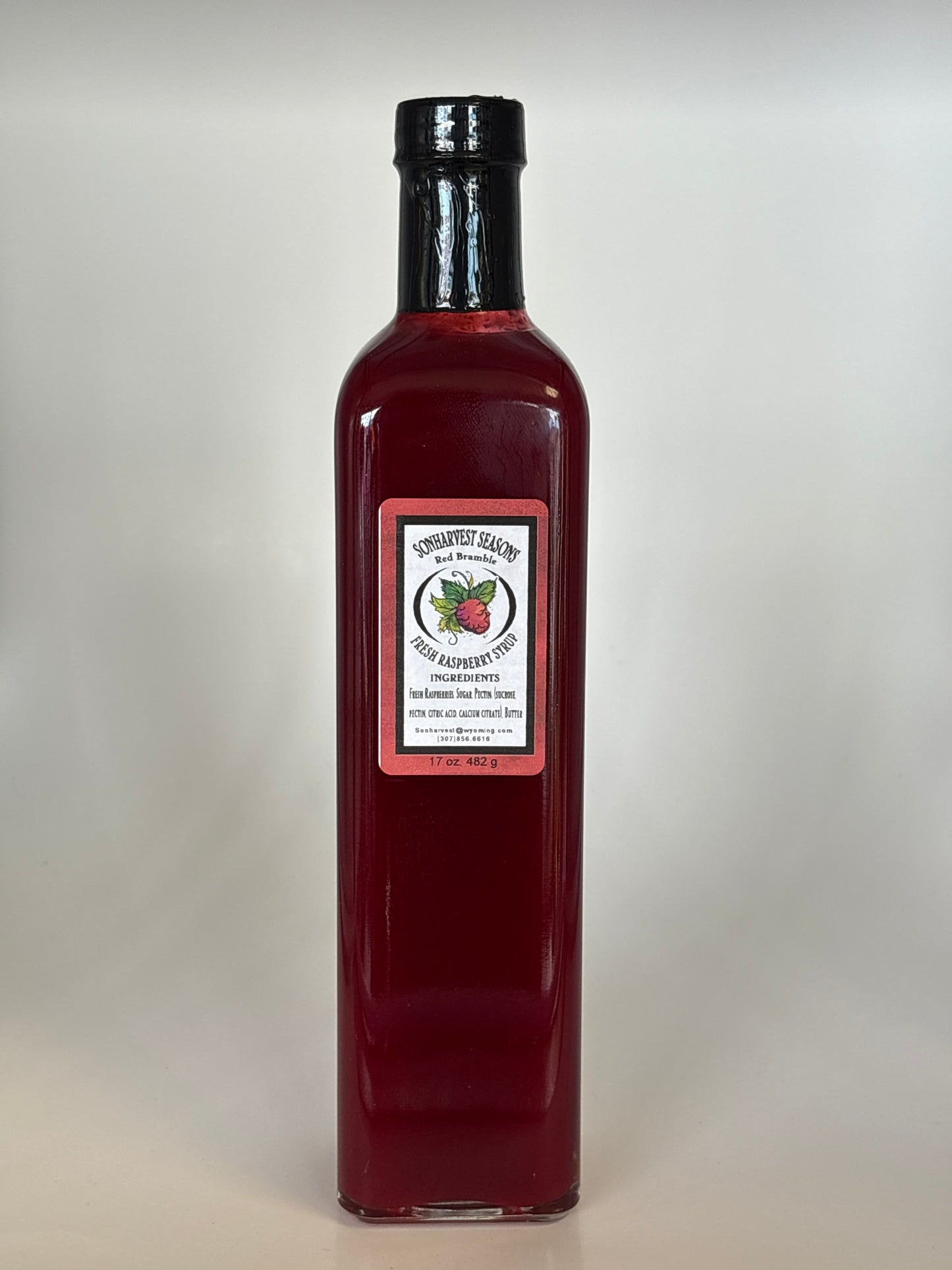Raspberry Syrup 17oz