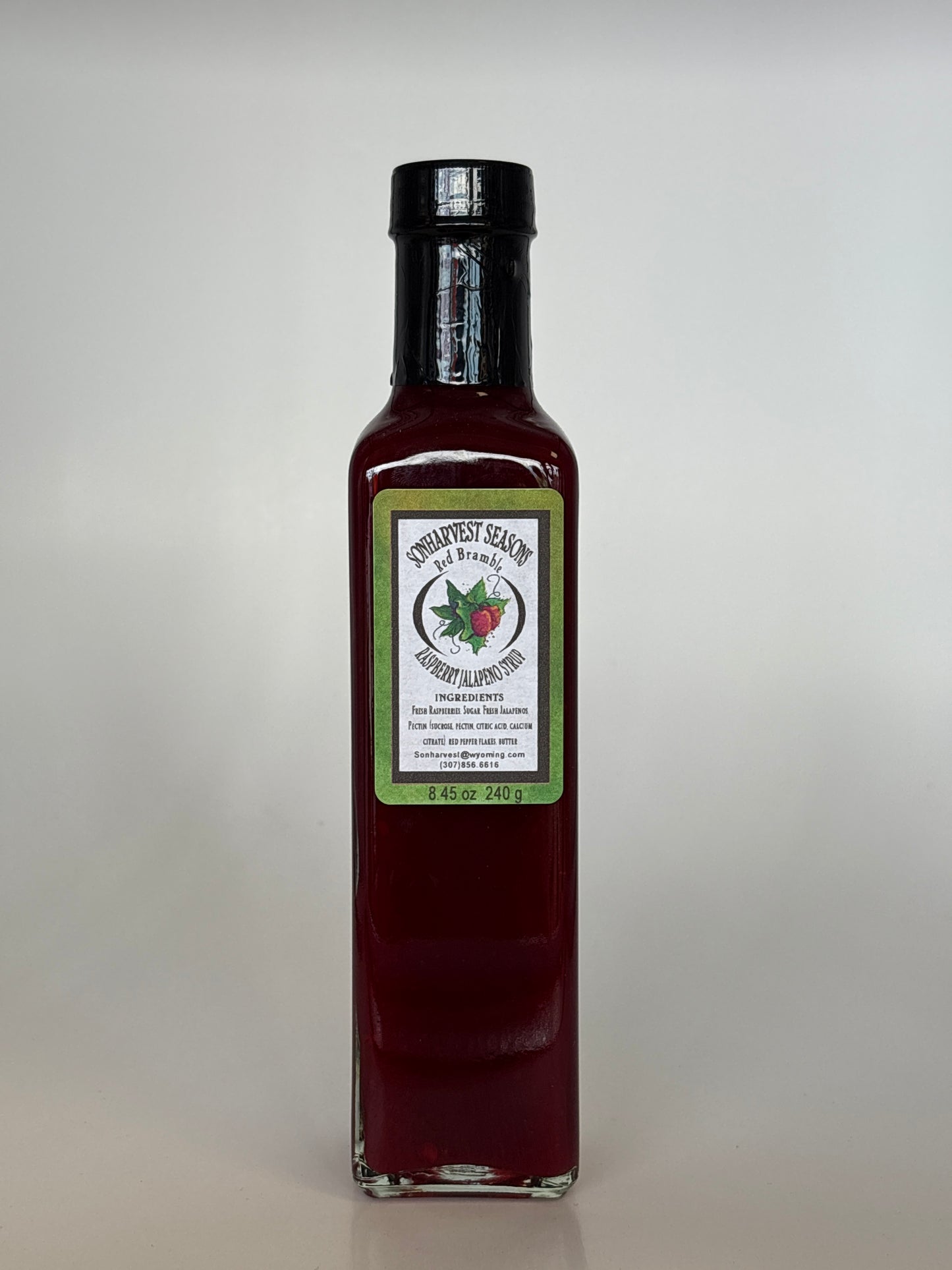 Raspberry Jalapeno Syrup 8.5oz