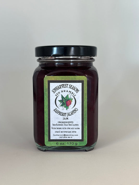 Raspberry Jalapeno Jam 6oz
