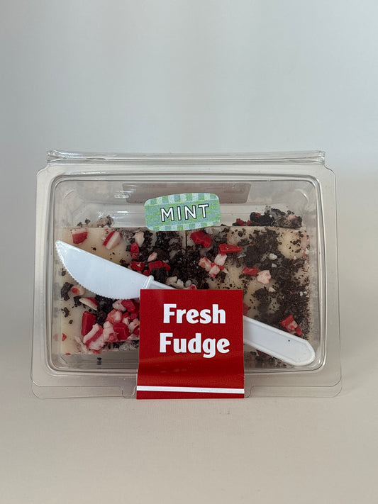 Mint Cookie Fudge
