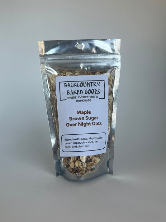 Maple Brown Sugar Overnight Oats