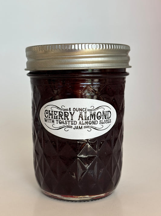Cherry Almond With Toasted Almond Slices Jam