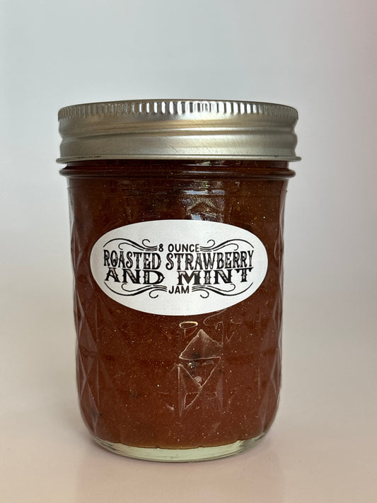 Roasted Strawberry and Mint Jam