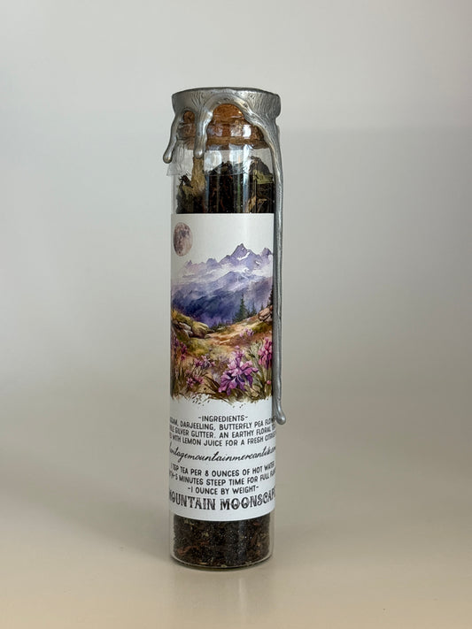 Mountain Moonscape- Tea Tube