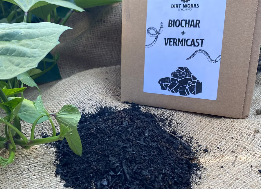 Biochar & Vermicast Soil Amendment 3lbs